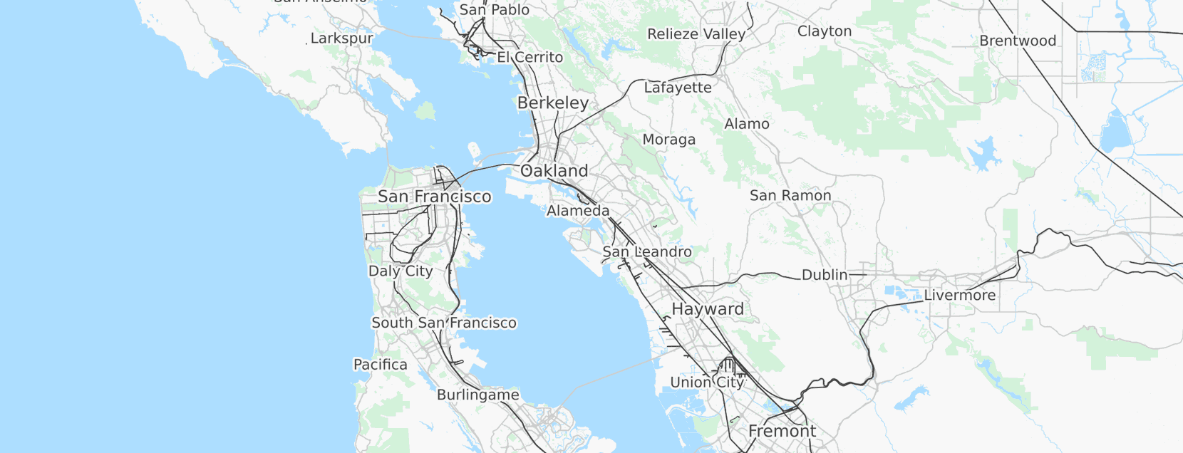 Google Map of SF