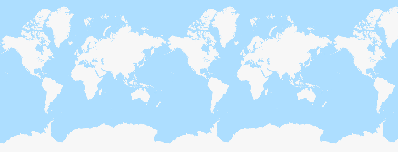 Google Map of the world